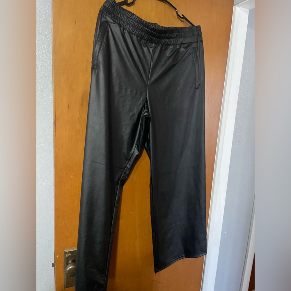 Aerie Black Wide Leg Pants